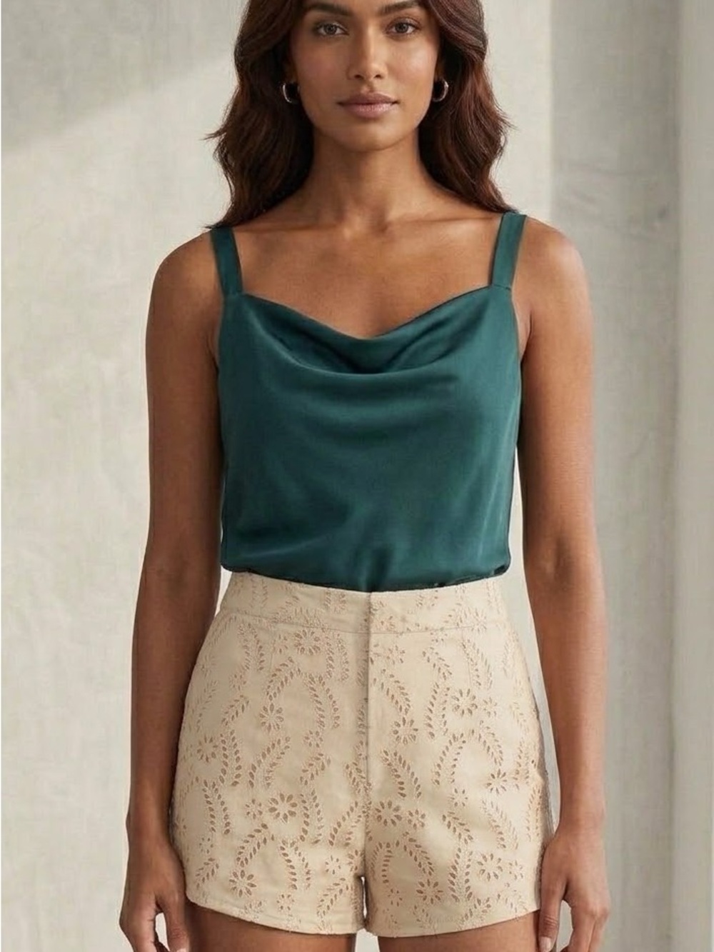 Endless Rose Cream Shorts